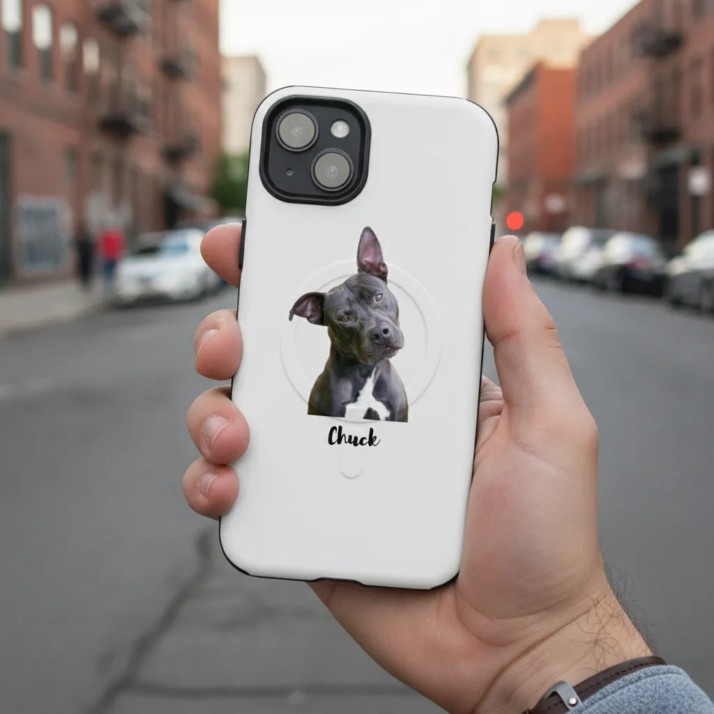 Personalized MagSafe Tough Case - Add your pet